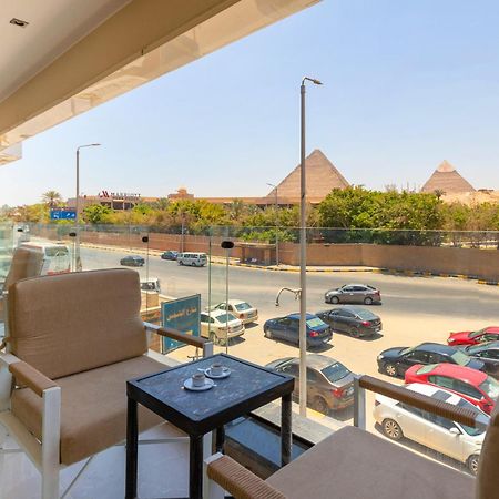 Gaia Pyramids Hotel Kafret el-Gabal Buitenkant foto