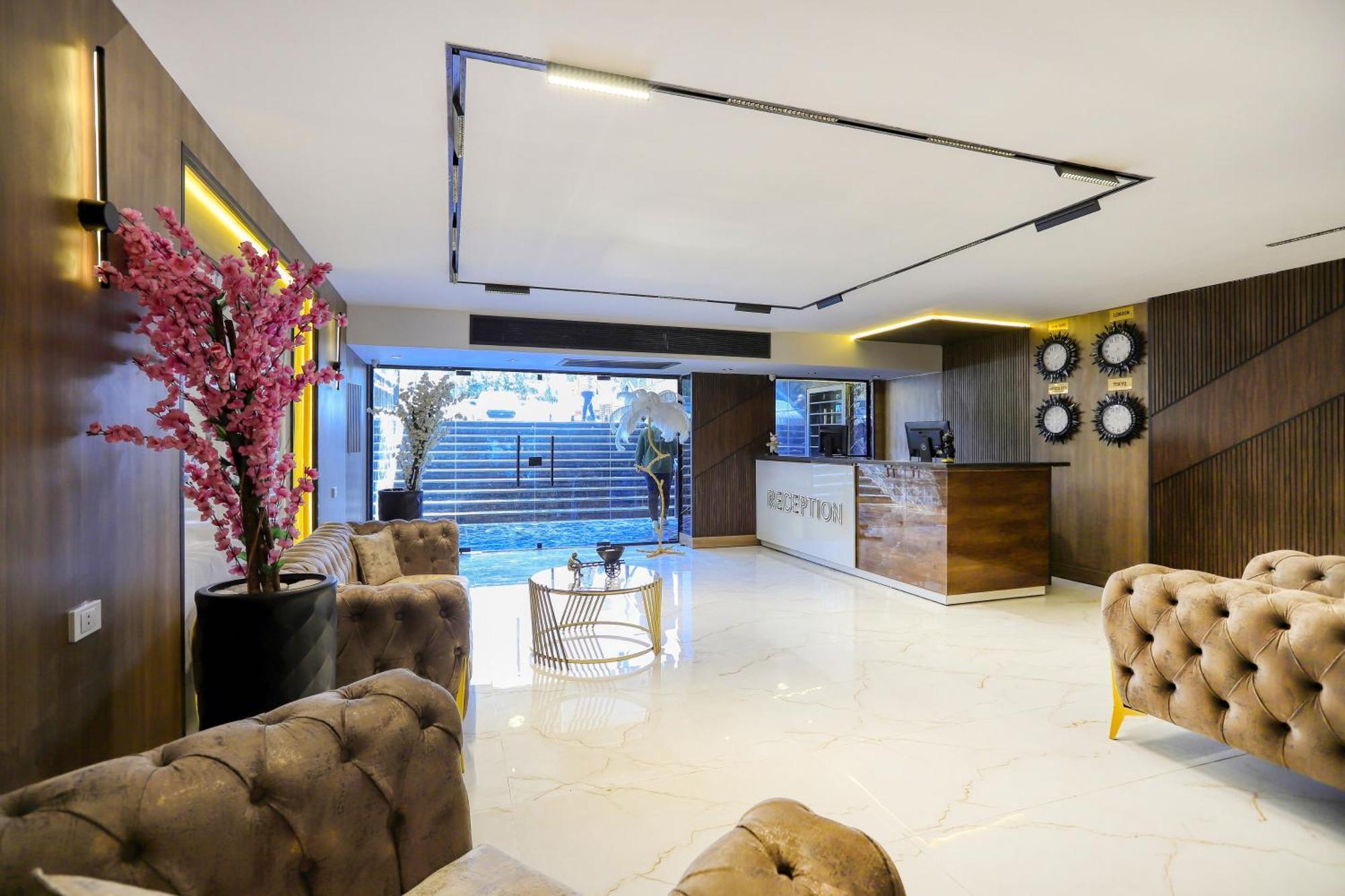 Gaia Pyramids Hotel Kafret el-Gabal Buitenkant foto