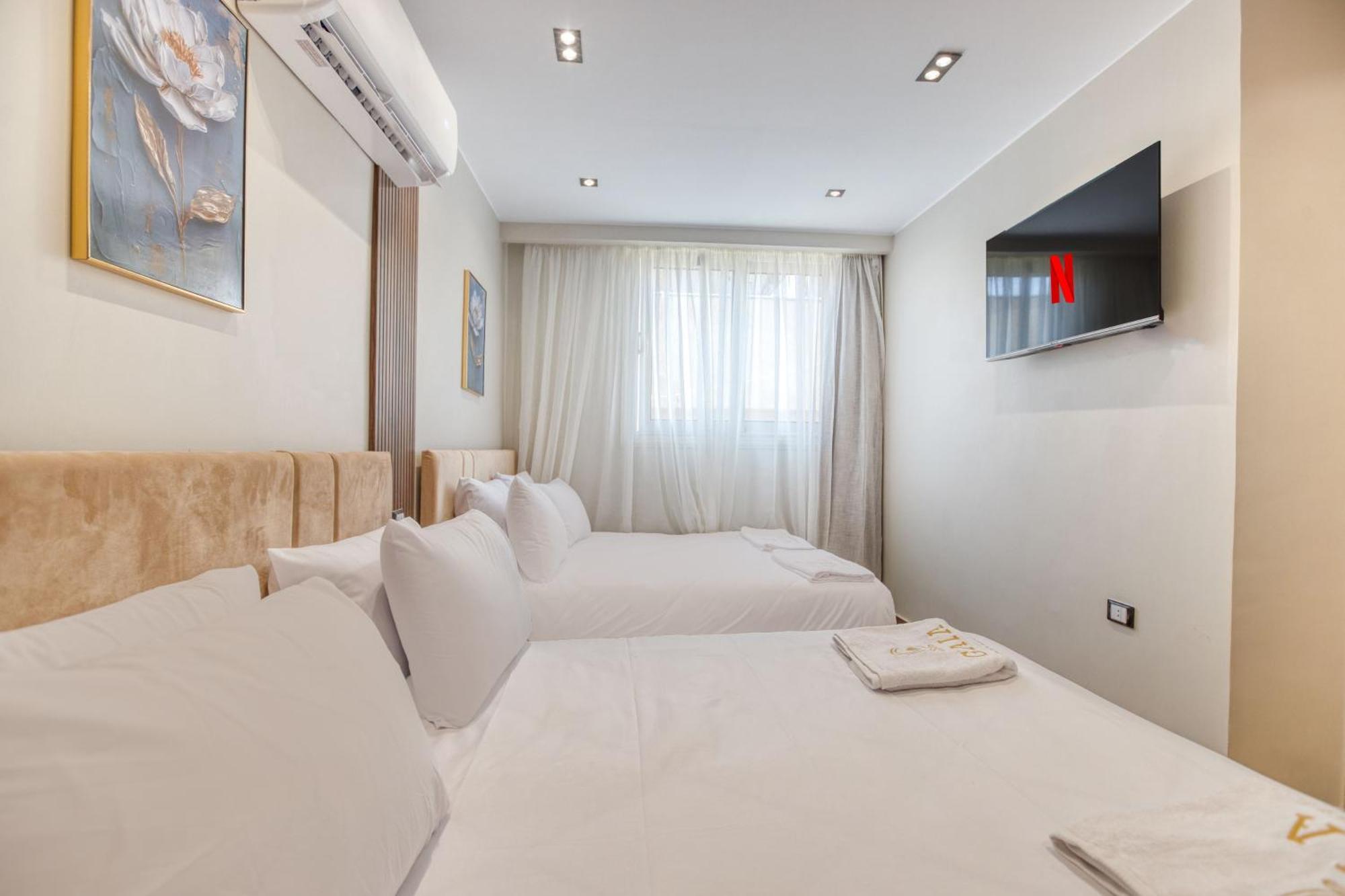 Gaia Pyramids Hotel Kafret el-Gabal Buitenkant foto